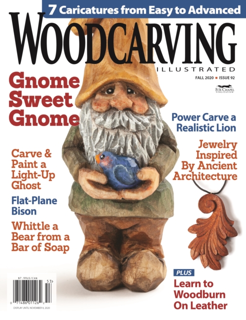Woodcarving Illustrated Issue 92 Fall 2020, EPUB eBook