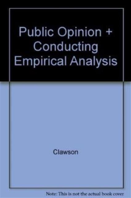 Public Opinion + Conducting Empirical Analysis, Book Book