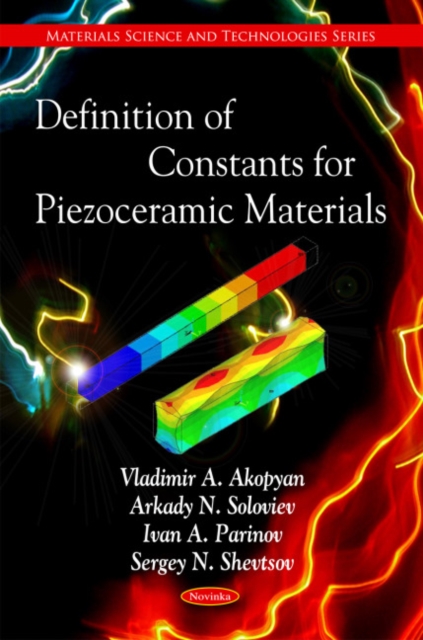 Definition of Constants for Piezoceramic Materials, Hardback Book