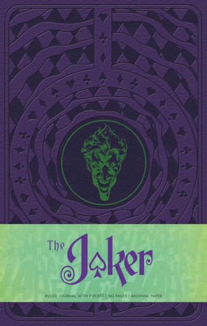 The Joker Hardcover Ruled Journal, Hardback Book