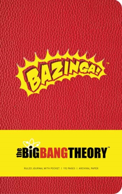 Big Bang Theory Hardcover Ruled Journal, Hardback Book
