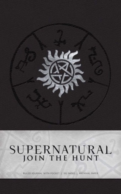Supernatural Hardcover Ruled Journal, Hardback Book