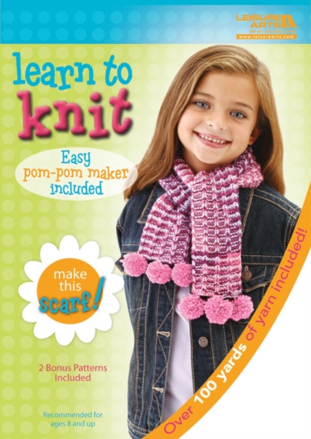 Learn to Knit: Scarf Kit, Kit Book