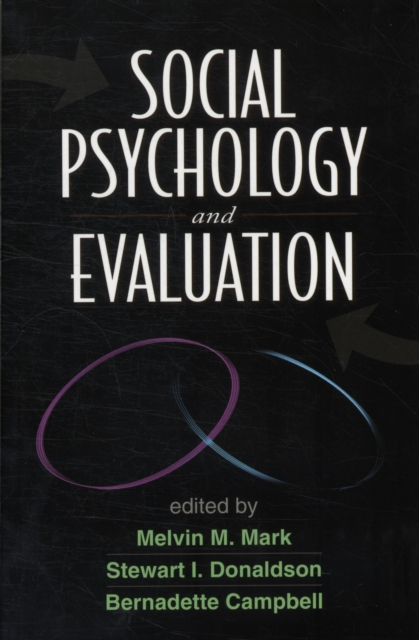 Social Psychology and Evaluation, Paperback / softback Book