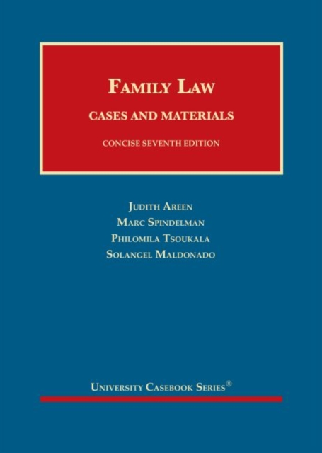 Family Law : Cases and Materials, Concise, Hardback Book