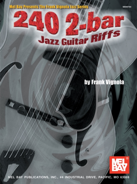 240 2-Bar Jazz Guitar Riffs, PDF eBook