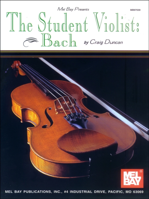 The Student Violist : Bach, PDF eBook