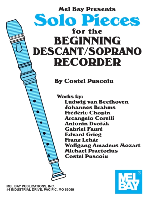 Solo Pieces for the Beginning Descant/Soprano Recorder, PDF eBook
