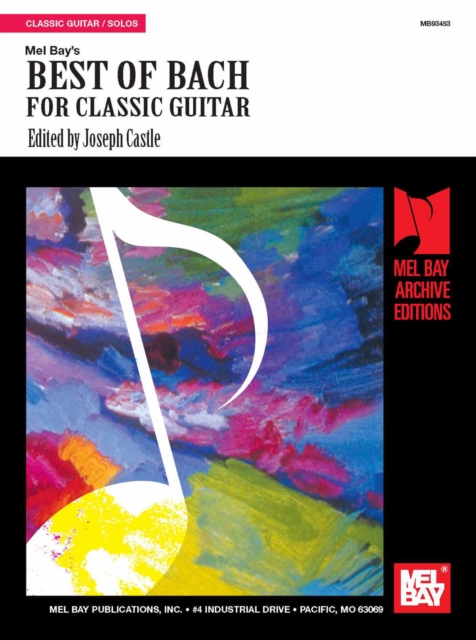 Best of Bach for Classic Guitar, PDF eBook