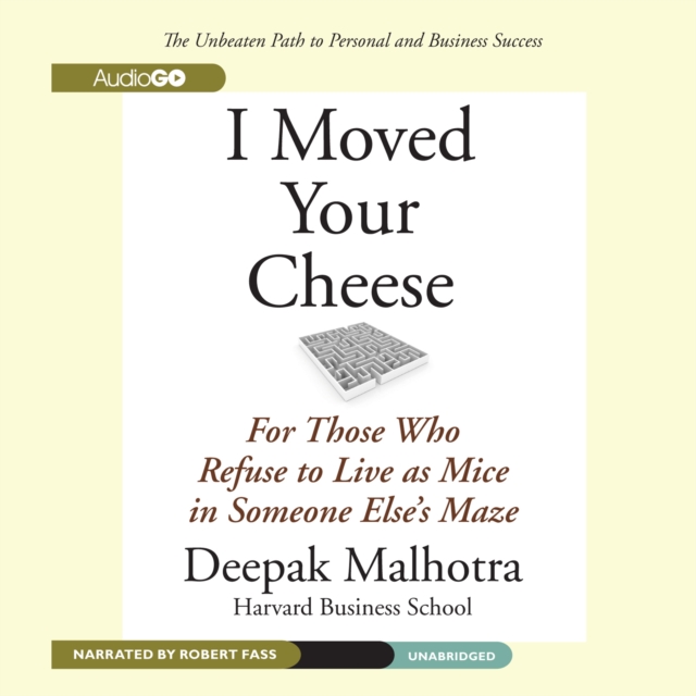 I Moved Your Cheese, eAudiobook MP3 eaudioBook