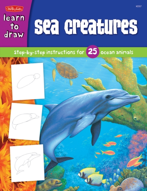 Sea Creatures : Step-by-step instructions for 25 ocean animals, EPUB eBook