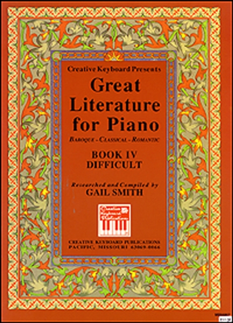 Great Literature for Piano Book 4 (Difficult), PDF eBook