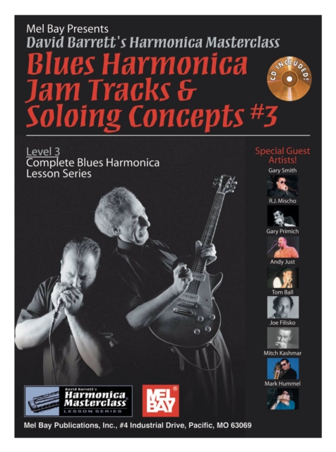 Blues Harmonica Jam Tracks & Soloing  Concepts #3, PDF eBook