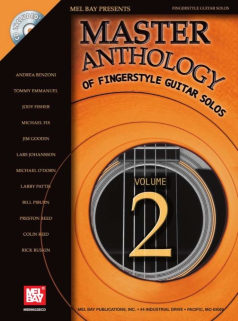 Master Anthology of Fingerstyle Guitar Solos, Volume 2, PDF eBook