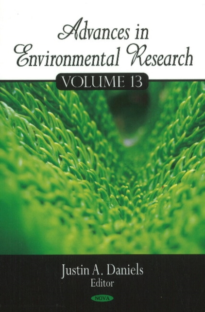 Advances in Environmental Research : Volume 13, Hardback Book