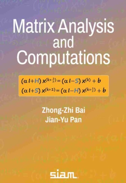 Matrix Analysis and Computations, Paperback / softback Book