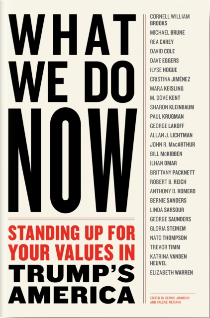 What We Do Now : (21) Progressivess on Standing Up For Your Values in Trump's America, Paperback / softback Book