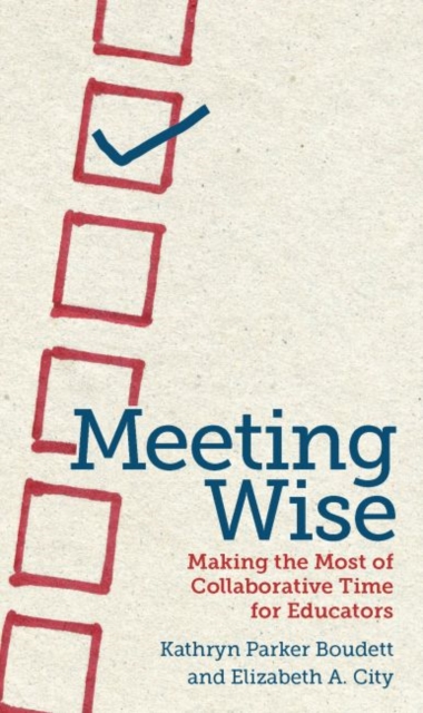 Meeting Wise : Making the Most of Collaborative Time for Educators, Paperback / softback Book