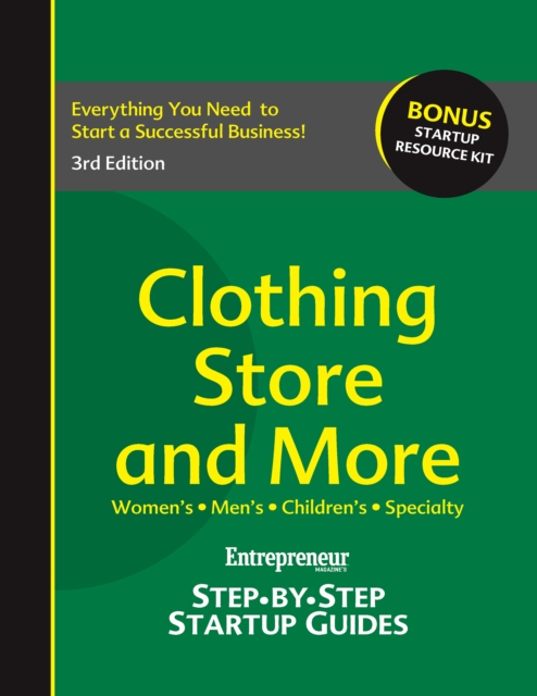 Clothing Store and More : Step-by-Step Startup Guide, EPUB eBook