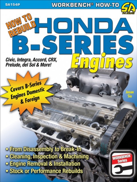 How to Rebuild Honda B-Series Engines, EPUB eBook
