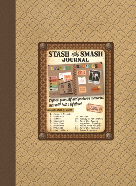 Stash & Smash, Spiral bound Book