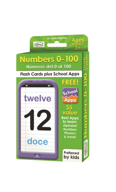Numbers 0-100 Flash Cards, Cards Book