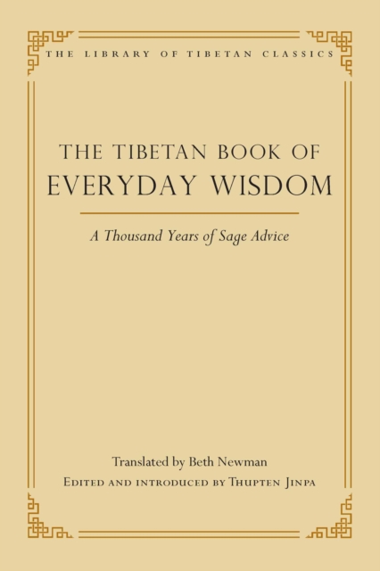The Tibetan Book of Everyday Wisdom, EPUB eBook