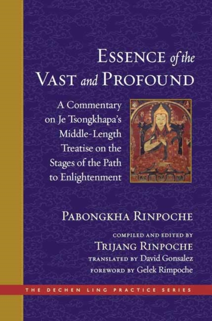 The Essence of the Vast and Profound : A Commentary on Je Tsongkhapa's Middle-Length Treatise on the Stages of the Path to Enlightenment, Hardback Book