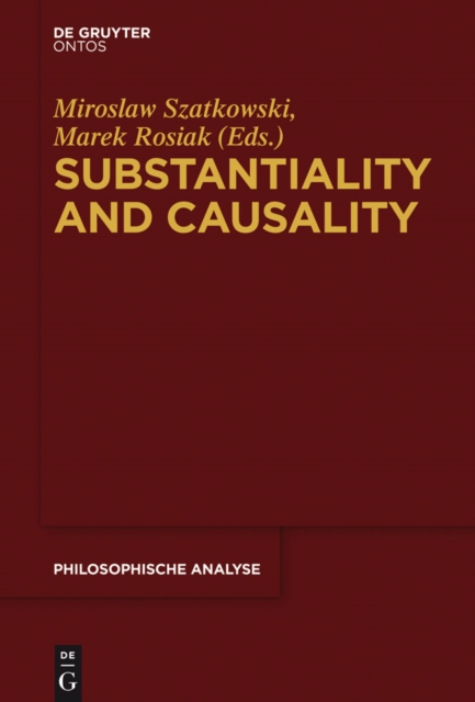 Substantiality and Causality, PDF eBook