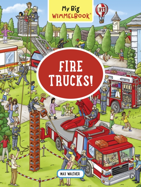 My Big Wimmelbook: Fire Trucks!, Board book Book