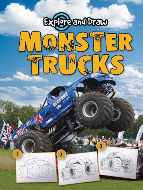 Monster Trucks, Drawing and Reading, PDF eBook