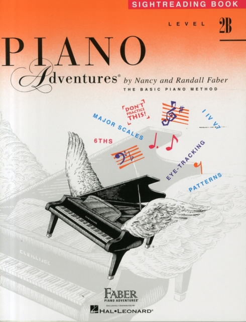 Piano Adventures Sightreading Level 2B, Book Book