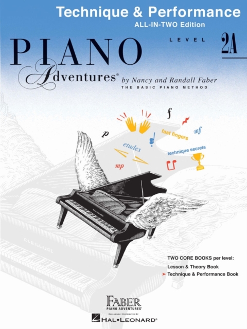 Piano Adventures All-in-Two Level 2a Tech. & Perf. : Technique & Performance - Anglicised Edition, Book Book