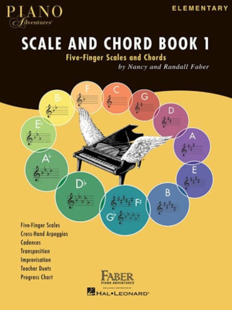 Piano Adventures Scale and Chord Book 1 : Five-Finger Scales and Chords, Book Book