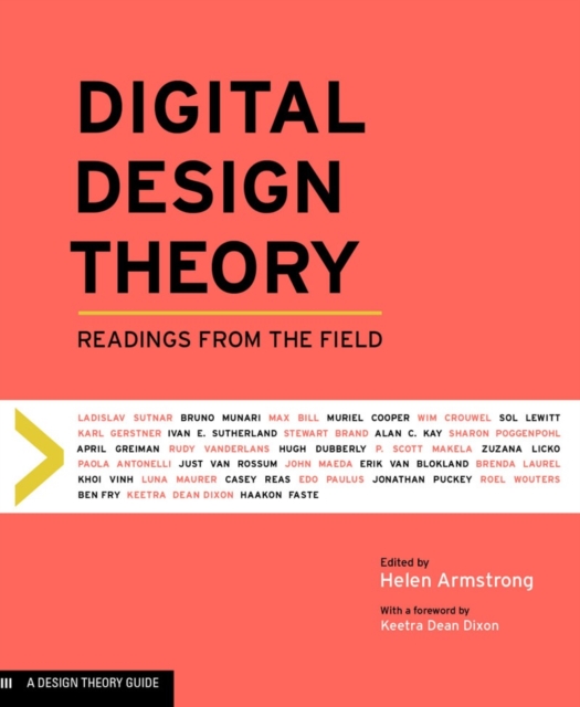 Digital Design Theory : Readings from the Field, Paperback / softback Book