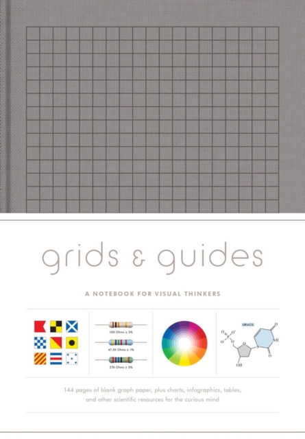 Grids & Guides (Gray) Notebook : A Notebook for Visual Thinkers, Notebook / blank book Book