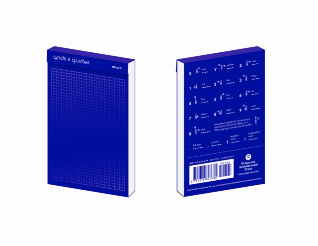 Grids & Guides (Micro Blue) Notebook : A Pocket Size Notebook, Notebook / blank book Book