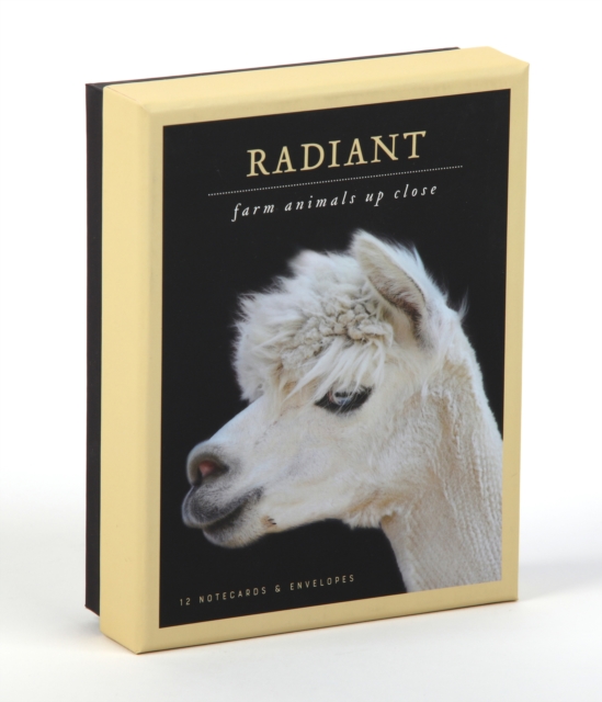Radiant Notecards : Farm Animals Up Close, Cards Book