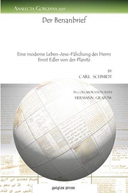 Der Benanbrief : Eine moderne Leben-Jesu-Falschung des Herrn Ernst Edler von der Planitz, Paperback / softback Book
