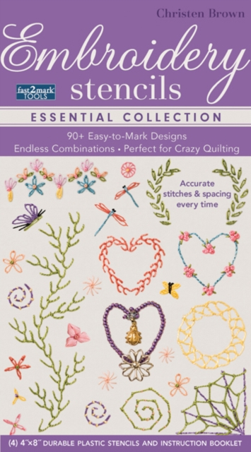 fast2mark™ Embroidery Stencils : Essential Collection, General merchandise Book