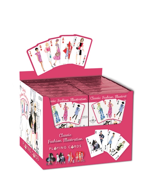 Classic Fashion Illustration Playing Cards : Pop Display, General merchandise Book