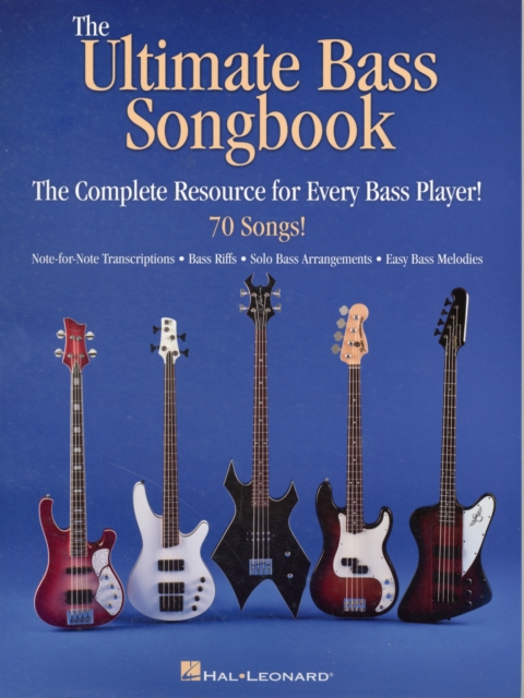 The Ultimate Bass Songbook, Book Book
