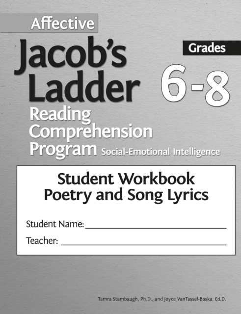 Affective Jacob's Ladder Reading Comprehension Program : Grades 6-8, Student Workbooks, Poetry and Song Lyrics (Set of 5), Paperback / softback Book