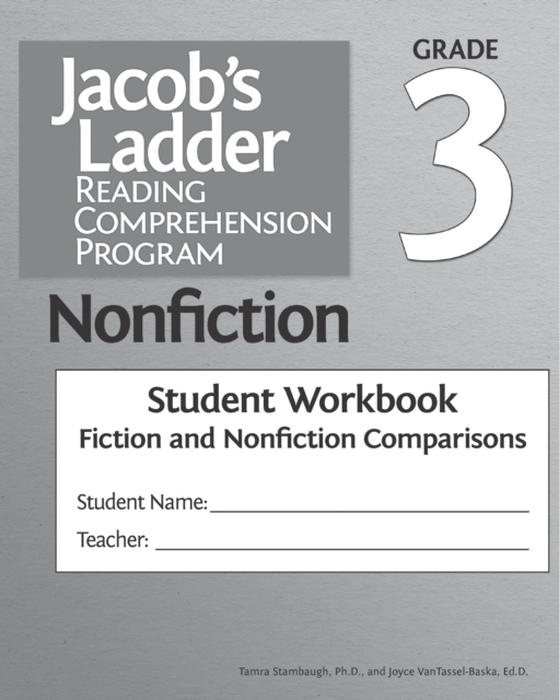 Jacob's Ladder Reading Comprehension Program : Nonfiction Grade 3, Student Workbooks, Fiction and Nonfiction Comparisons (Set of 5), Paperback / softback Book
