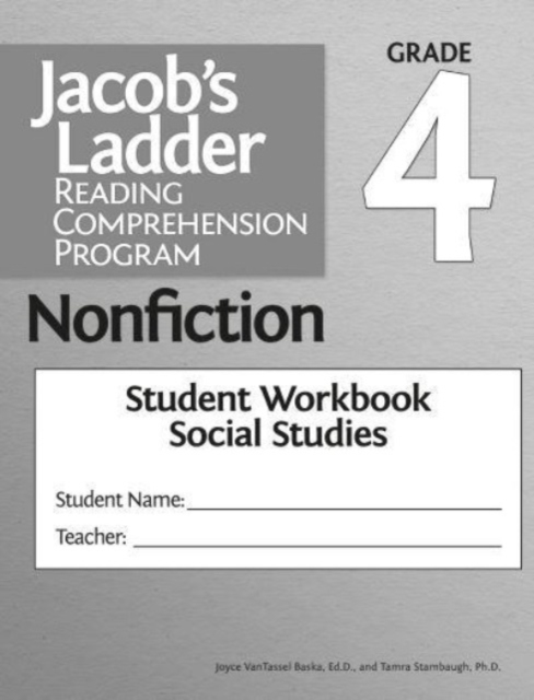 Jacob's Ladder Reading Comprehension Program : Nonfiction Grade 4, Student Workbooks, Social Studies (Set of 5), Paperback / softback Book
