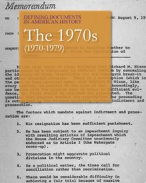 The 1970s (1970-1979), Hardback Book