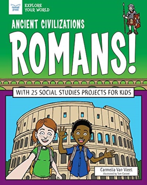 ANCIENT CIVILIZATIONS ROMANS, Hardback Book