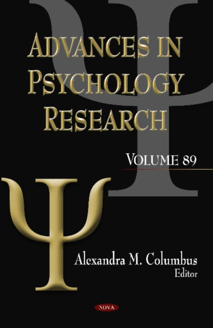 Advances In Psychology Research : Volume 89, Hardback Book