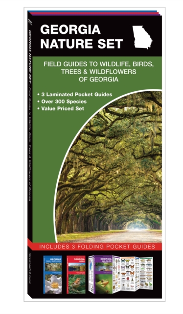Georgia Nature Set : Field Guides to Wildlife, Birds, Trees & Wildflowers of Georgia, Kit Book