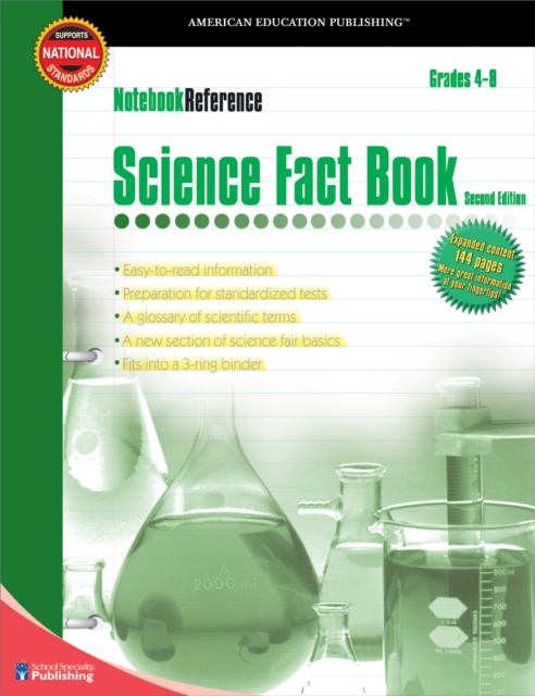 Science Fact Book, Grades 4 - 8 : Second Edition, PDF eBook